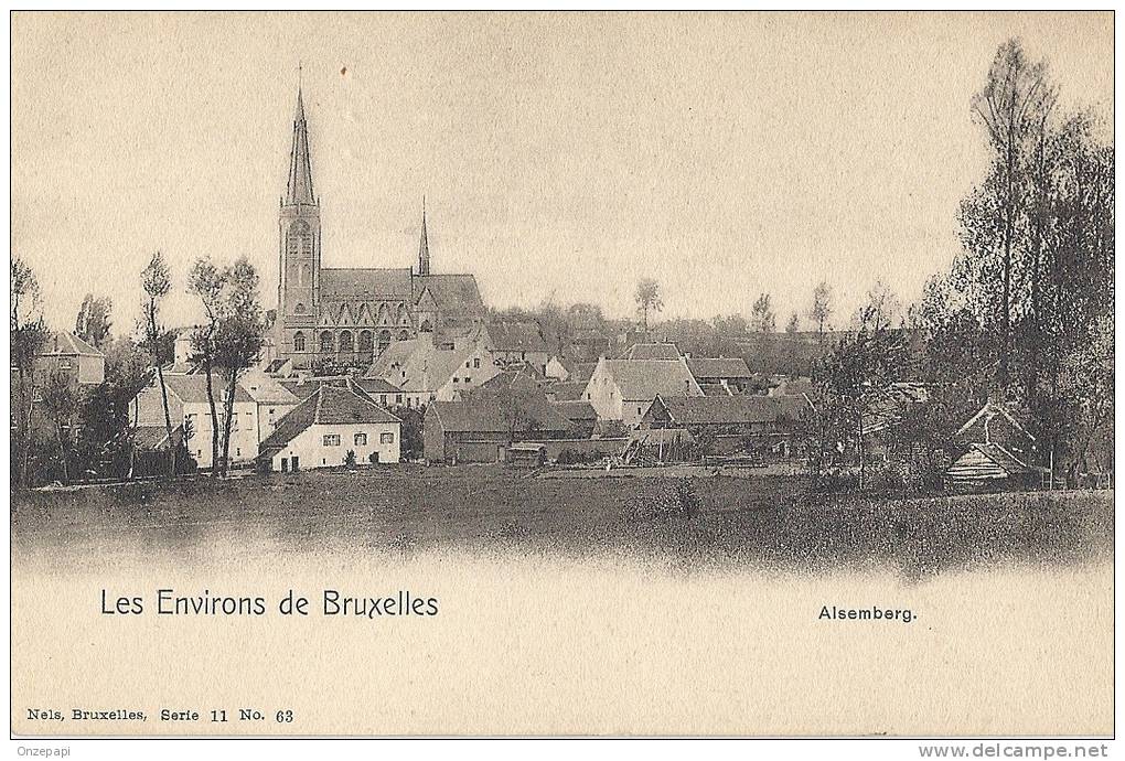 ALSEMBERG - Les Environs De Bruxelles - Panorama Op Dorpscentrum - Beersel