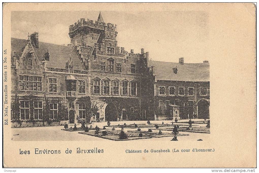 GAASBEEK - Les Environs De Bruxelles - Château De Gaesbeek ( La Cour D'honneur) - Lennik