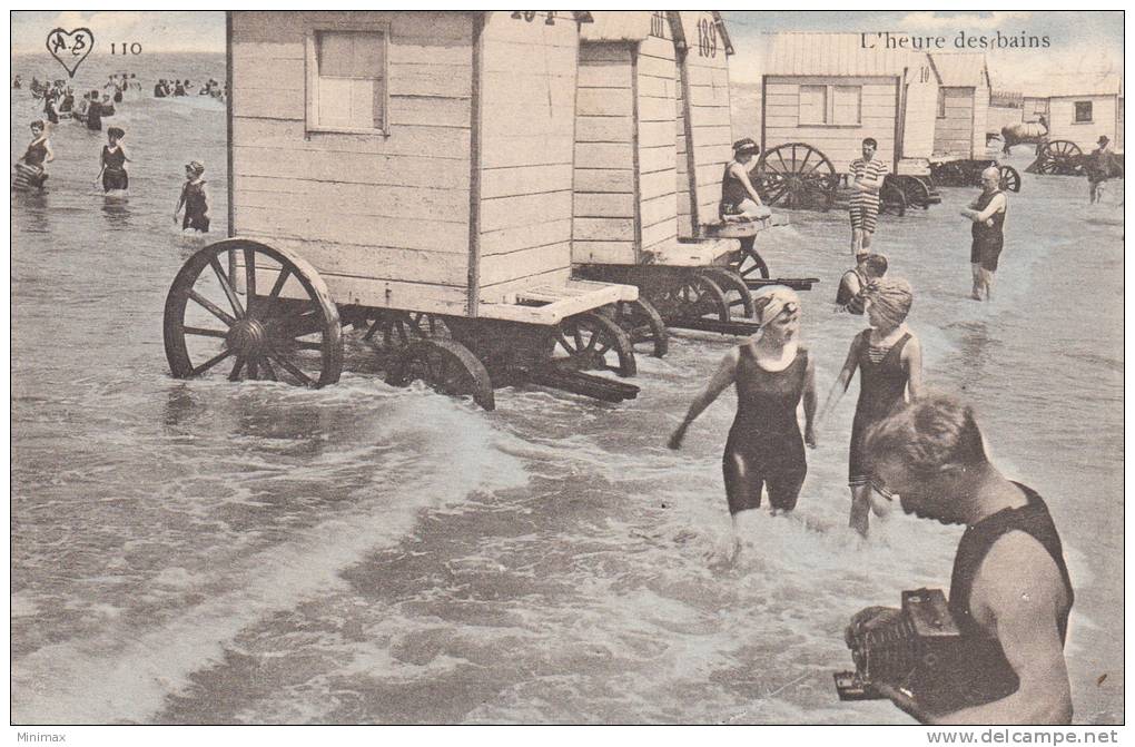 L'heure Des Bains, 1913, Animé - Autres & Non Classés