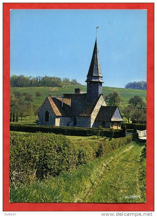 * ENVIRONS DE LYONS LA FORET, L'ORLEAU-L´Eglise-1987(Jeu TOURNEZ MANEGE Au Dos) - Lyons-la-Forêt