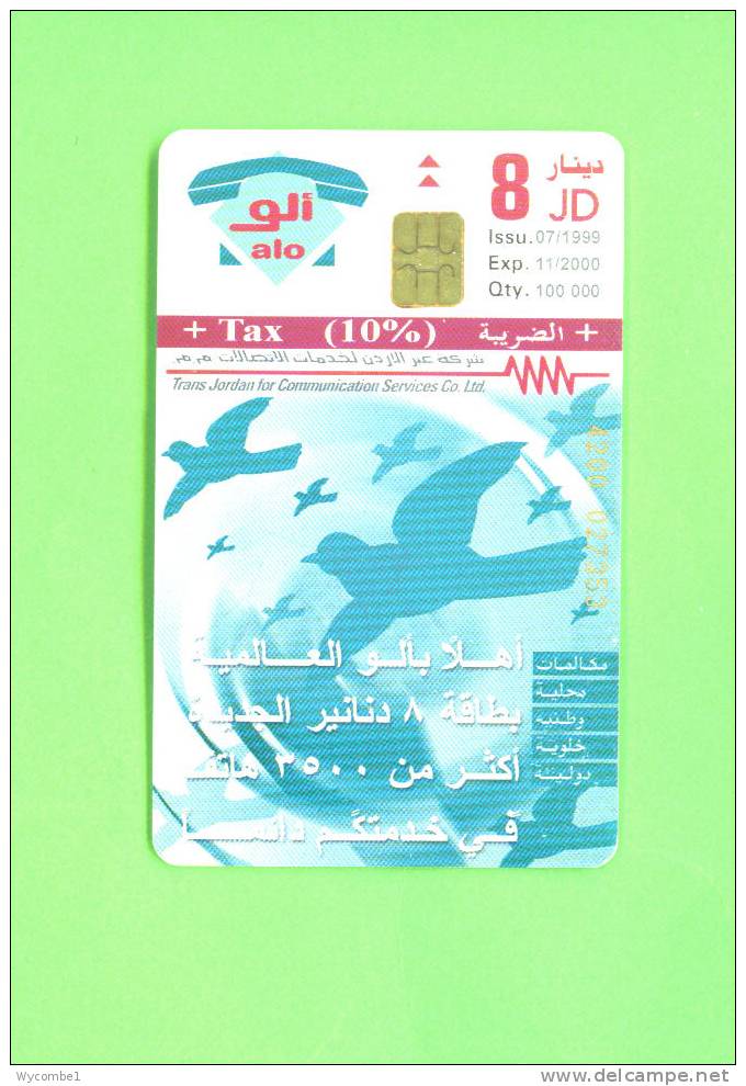 JORDAN  -  Chip Phonecard As Scan - Jordanien