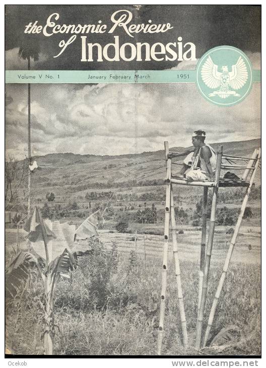 Tijdschrift The Economic Review Of Indonesia N° 1 -1951 - Wetenschappen