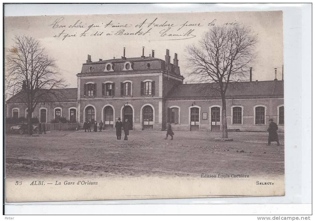 ALBI - La Gare D'Orléans - Albi