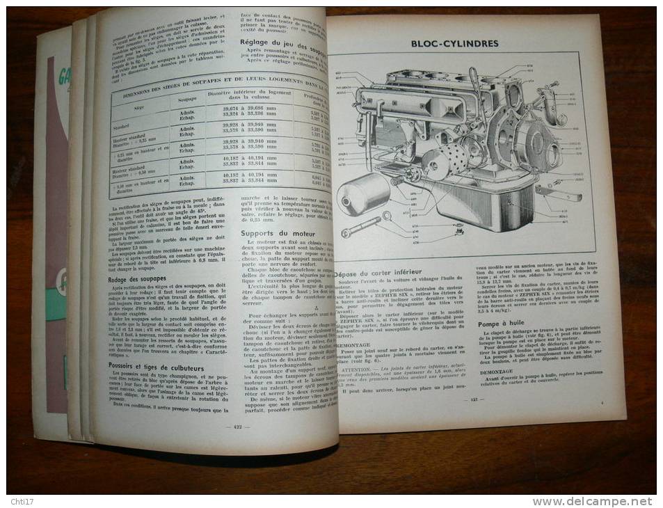 REVUE TECHNIQUE AUTOMOBILE N 98 FORD ZEPHYR ET CONSUL / TRACTEUR FARMALL FC   EDITE JUIN  1954 - Auto