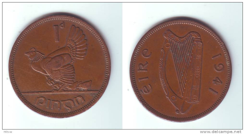 Ireland 1 Penny 1941 - Ireland