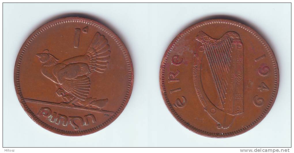 Ireland 1 Penny 1949 - Irlanda