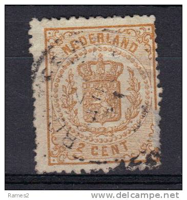 A  -832  Pays-Bas > 1852-1890 (Guillaume III) > Oblitérés  N ° 17 - Gebraucht