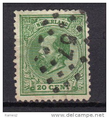 A  -840  Pays-Bas > 1852-1890 (Guillaume III) > Oblitérés  N ° 24 - Gebraucht