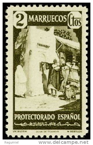 Marruecos 201 (*) Paisajes. 1939 - Marruecos Español