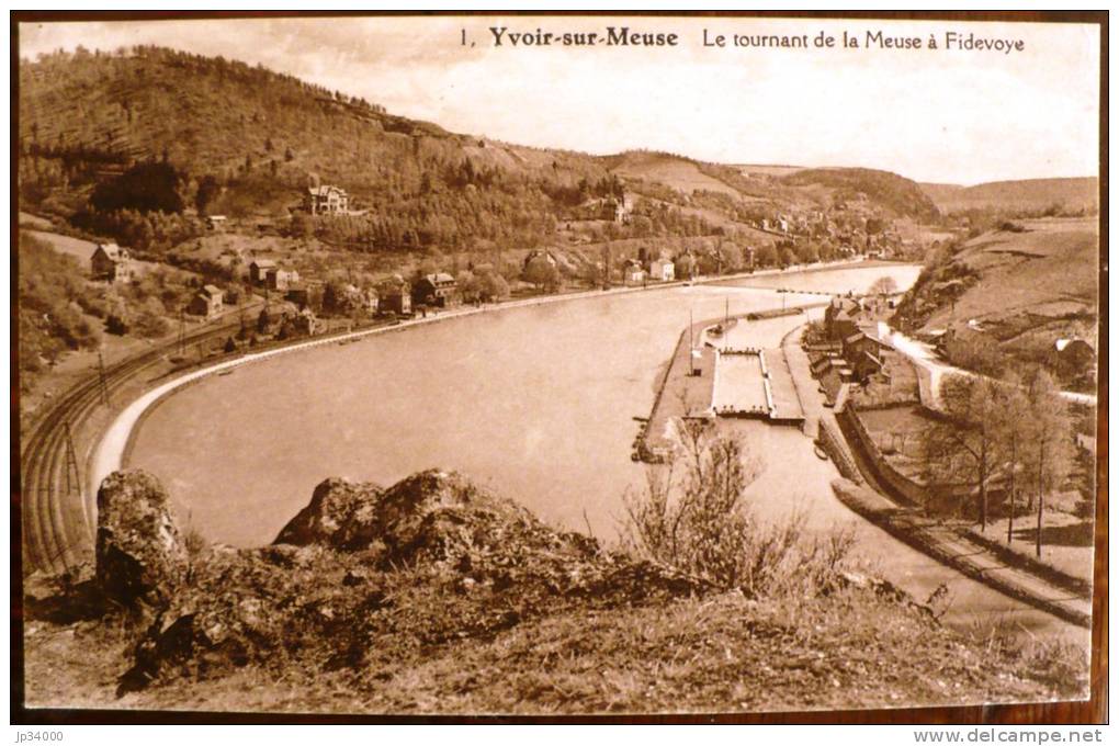 BELGIQUE: YVOIR-sur-MEUSE - Le Tournant De La Meuse à Fidevoye - Yvoir