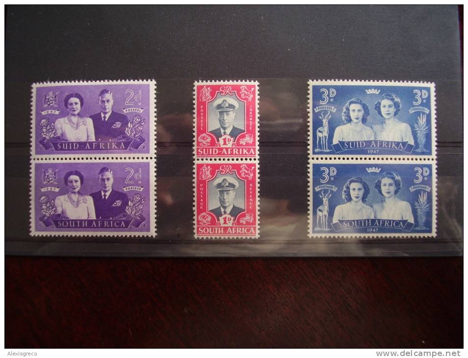 SOUTH AFRICA 1947 ROYAL VISIT Issue Of 17th.February. - Other & Unclassified