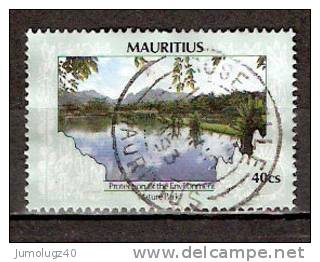 Timbre Maurice 1989 Y&T N°707 Oblitéré. Nature Park. Sans Millésime. 40 Cs. Cote ??? € - Maurice (1968-...)