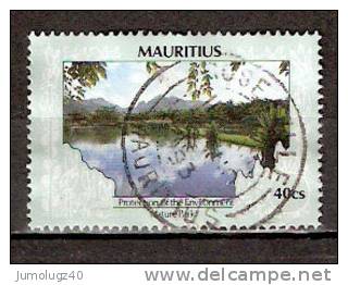 Timbre Maurice 1989 Y&T N°707 Oblitéré. Nature Park. Sans Millésime. 40 Cs. Cote ??? € - Mauritius (1968-...)