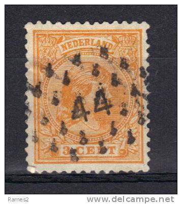 A  -851  -Pays-Bas >  (Wilhelmine) > 1910-29 > Oblitérés  N ° 34  , - Usati
