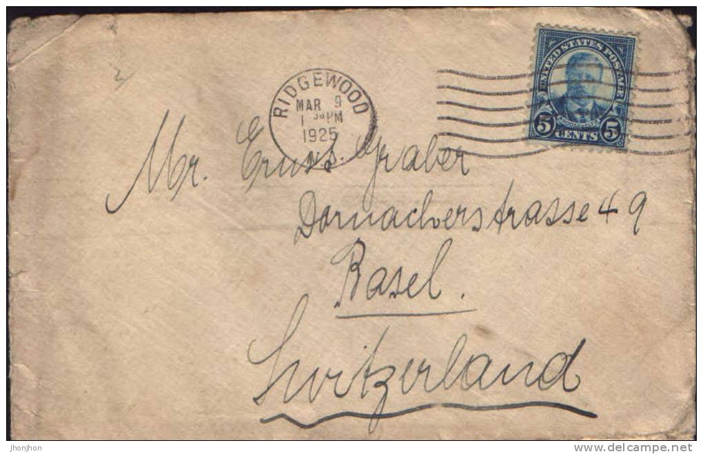 USA-Envelope Circulated In 1926 - 1921-40