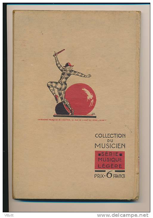 "Une Heure de Musique avec Charles Lecocq" (1930) Texte de Louis Schneider, Paroles et Musiques, 60 pages