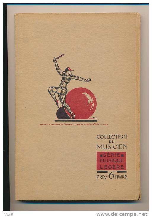 "Une Heure de Musique avec Franz Lehar" (1930) Texte de André Rivoire, Paroles et Musiques, 60 pages