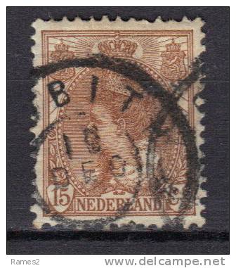 A  867  - Pays-Bas >   (Wilhelmine) > 1910-29 > Oblitérés N ° 55 - Used Stamps