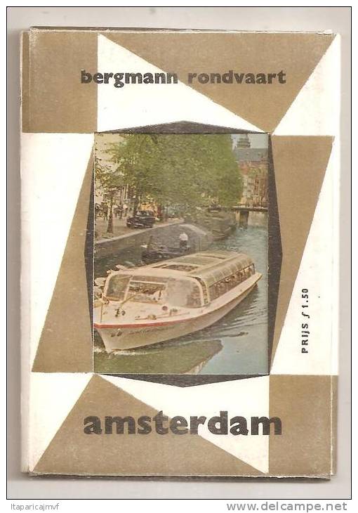 Carnet Entier : Pays  Bas :  AMSTERDAM , Bergmann- Rondvaart - Amsterdam