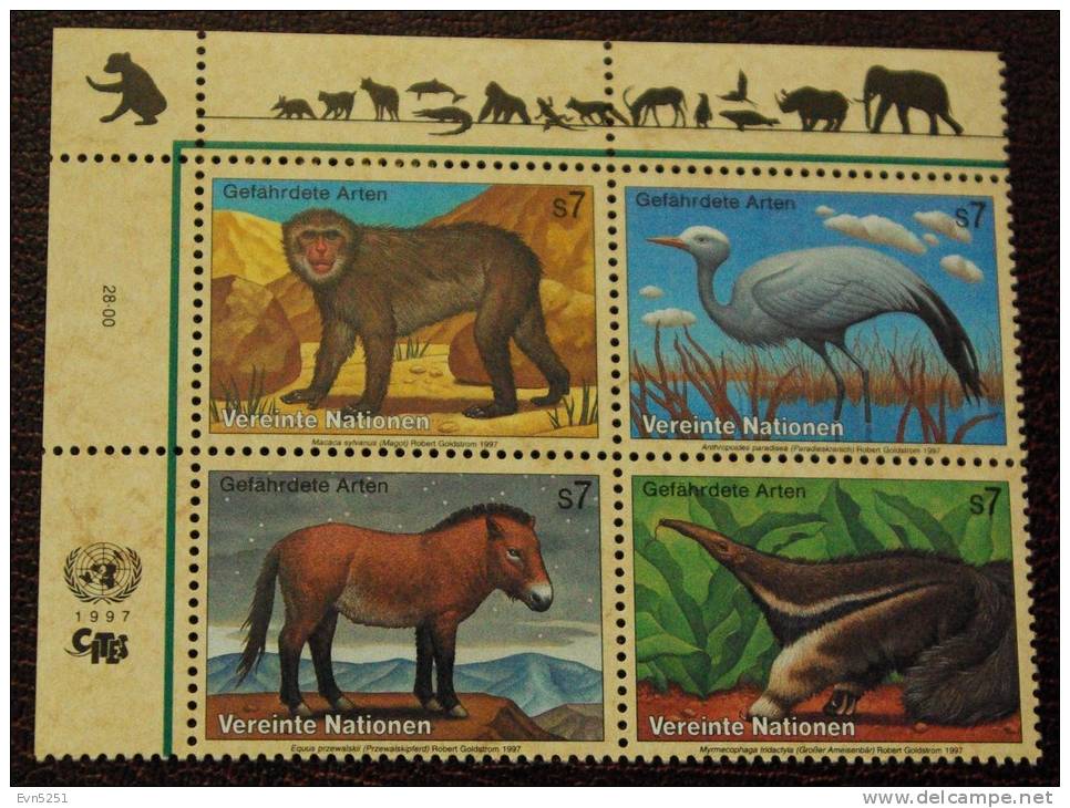 V1 Nations Unies (Vienne) : Protection De La Nature (V) - Unused Stamps