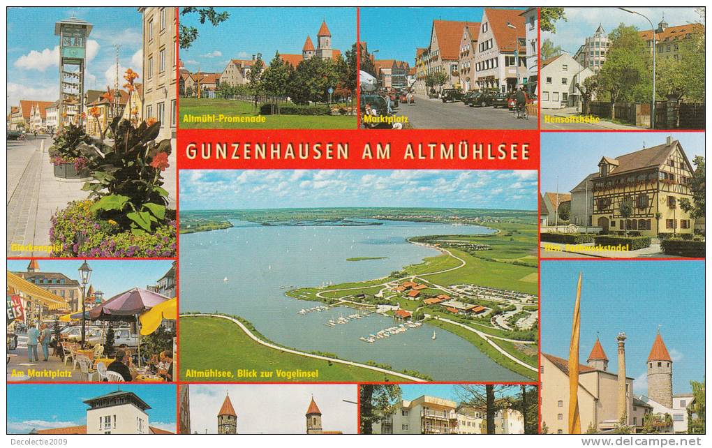 ZS17868 Gunzenhausen Am Altmuhlsee Multiviews Used Perfect Shape - Gunzenhausen