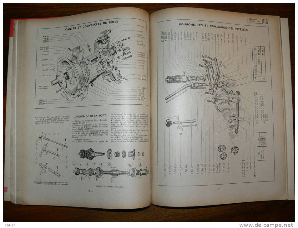 REVUE TECHNIQUE AUTOMOBILE N 206 CAMION RENAULT 580 DIESEL 1T/ 1.4T /2.5 T/ VOLTIGEUR GOELETTE GALIONEDITE  1963 - Auto