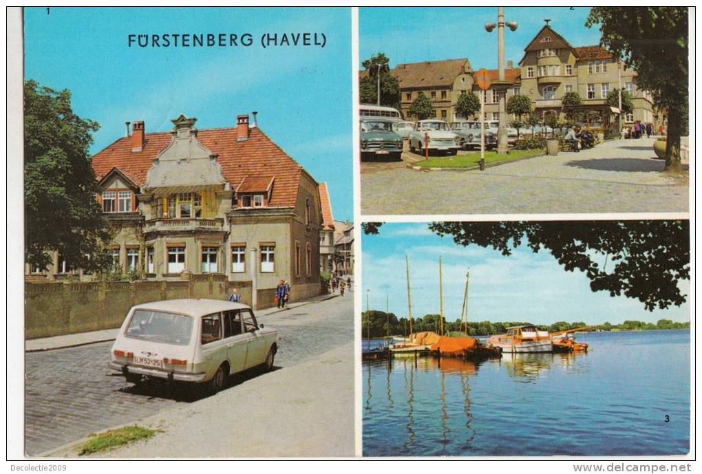 ZS17881 Fürstenberg/Havel Cars Voitures Boats Bateaux Multiviews Used Perfect Shape - Fuerstenberg