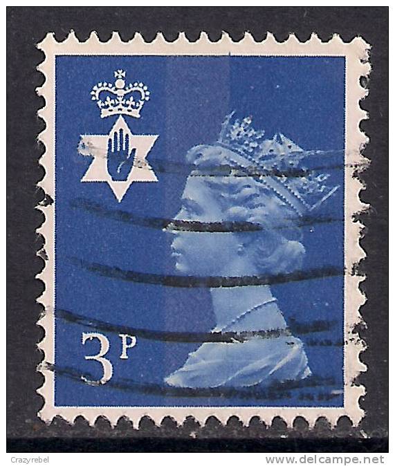 NORTHERN IRELAND 1974 3p BLUE USED STAMP CENTRE BAND SG N114. ( H643 ) - Northern Ireland
