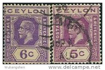 AY0403 Ceylon 1903 King Edward USED - Ceylon (...-1947)