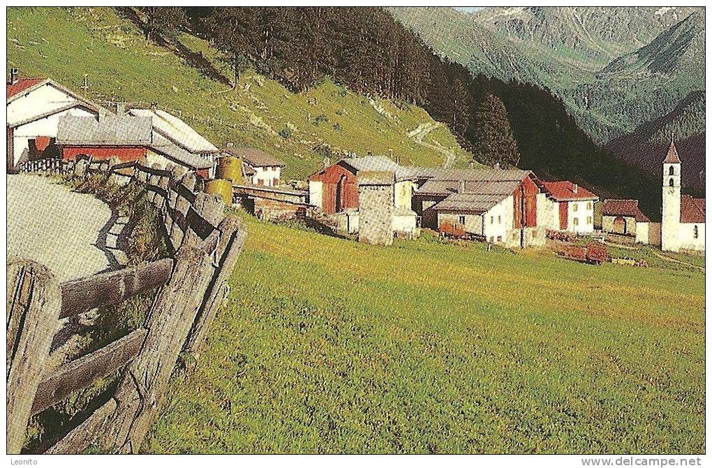 Lü Münstertal Gegen Den Ortler Valchava 1993 - Valchava