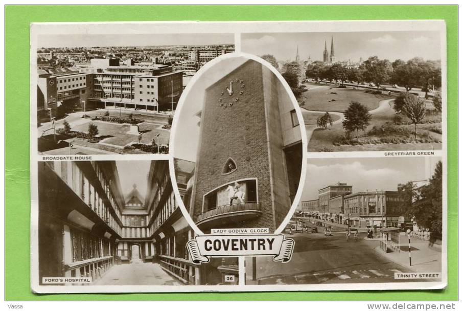 COVENTRY. Multiviews. Franked Year's 50 - Coventry