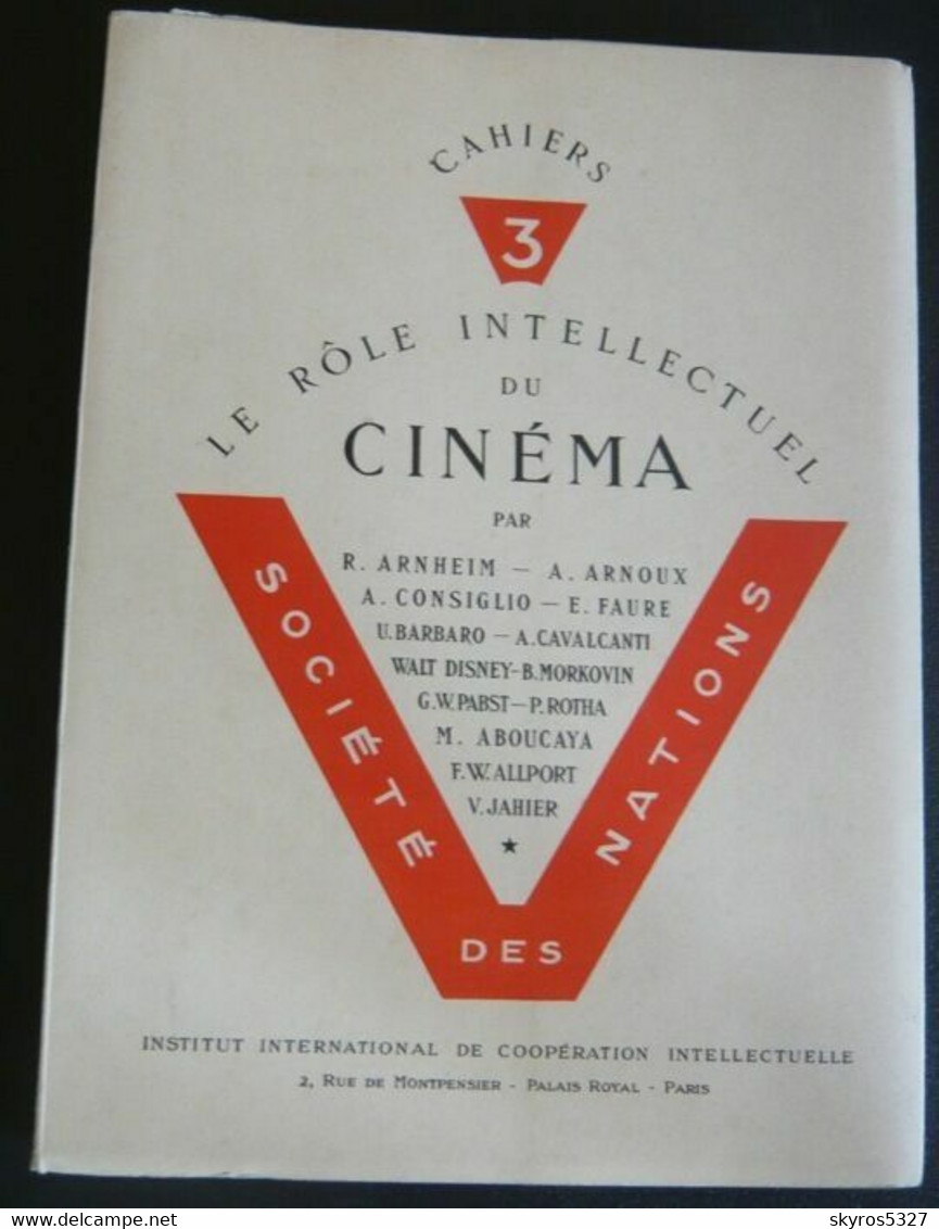 Le Rôle Intellectuel Du Cinéma - Cinéma/Télévision