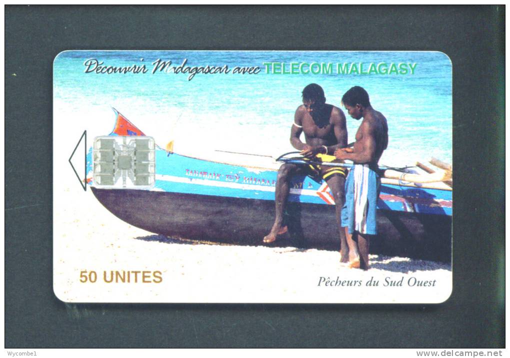 MADAGASCAR  -  Chip Phonecard As Scan - Madagaskar
