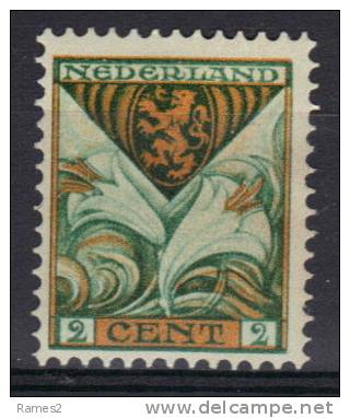 A  928  Pays-Bas >  (Wilhelmine) > 1910-29 >   N ° 162 * - Used Stamps