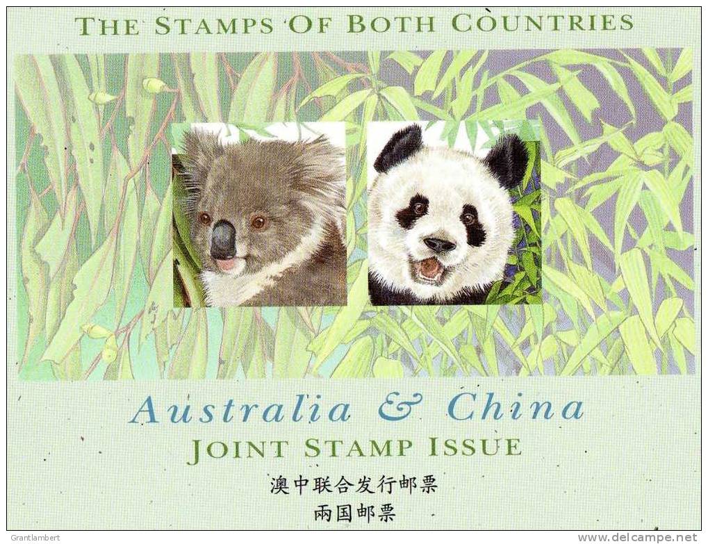Australia 1995 Joint Issue With China Presentation Pack -see 2nd Scan - Presentation Packs