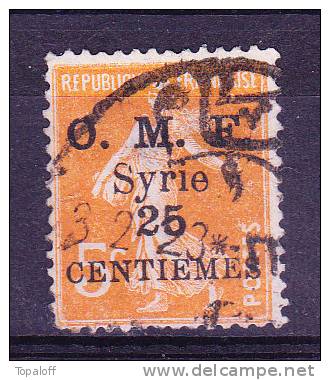 SYRIE  N°85 Oblitéré Dents Courtes - Usados