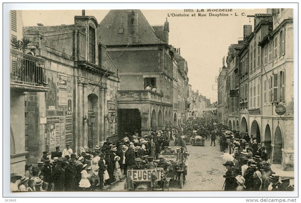 La Rochelle- L'oratoire Et Rue Dauphine- Départ D'une étape Du Tour De France ? - La Rochelle