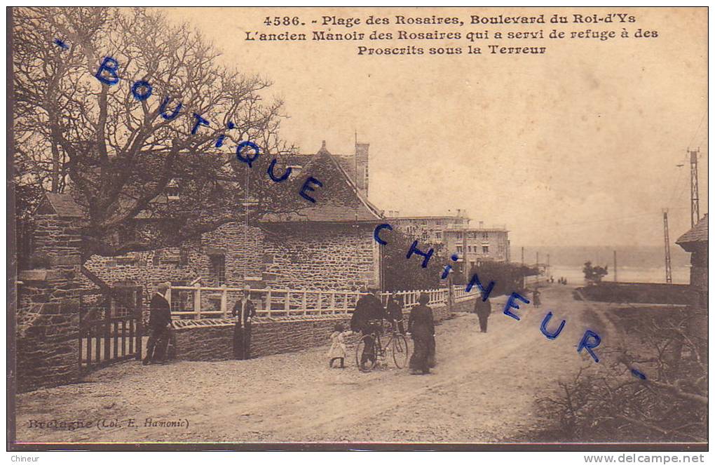 PLAGE DES ROSAIRES BOULEVARD DU ROI D'YS  A PLERIN - Plérin / Saint-Laurent-de-la-Mer