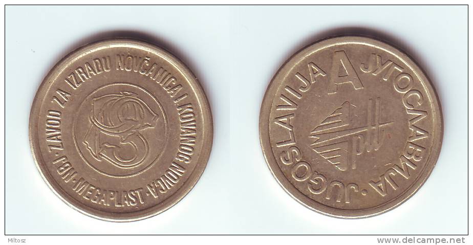 Yugoslavia Telephone Token (A) - Other & Unclassified