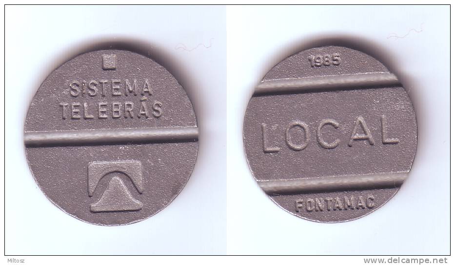Brasil Telephone Token 1985 - Other & Unclassified