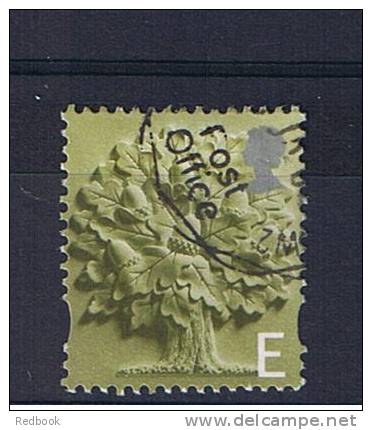 RB 813 - GB 2001 England Regional Fine Used Stamp - "E" Value - SG EN3 - Inghilterra