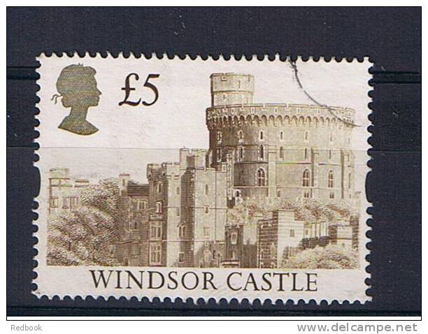 RB 813 - GB 1994 &pound;5.00 Windsor Castle Fine Used Stamp - SG 1614 - Unclassified