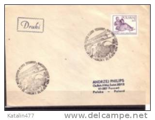 POLAND, 1979. Railway Club, Lublin , With Definitive Stamp,   FDC - FDC