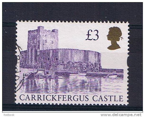 RB 813 - GB 1997 - Enschede &pound;3.00 Carrickfergus Castle - Fine Used Stamp - SG 1995 - Sin Clasificación