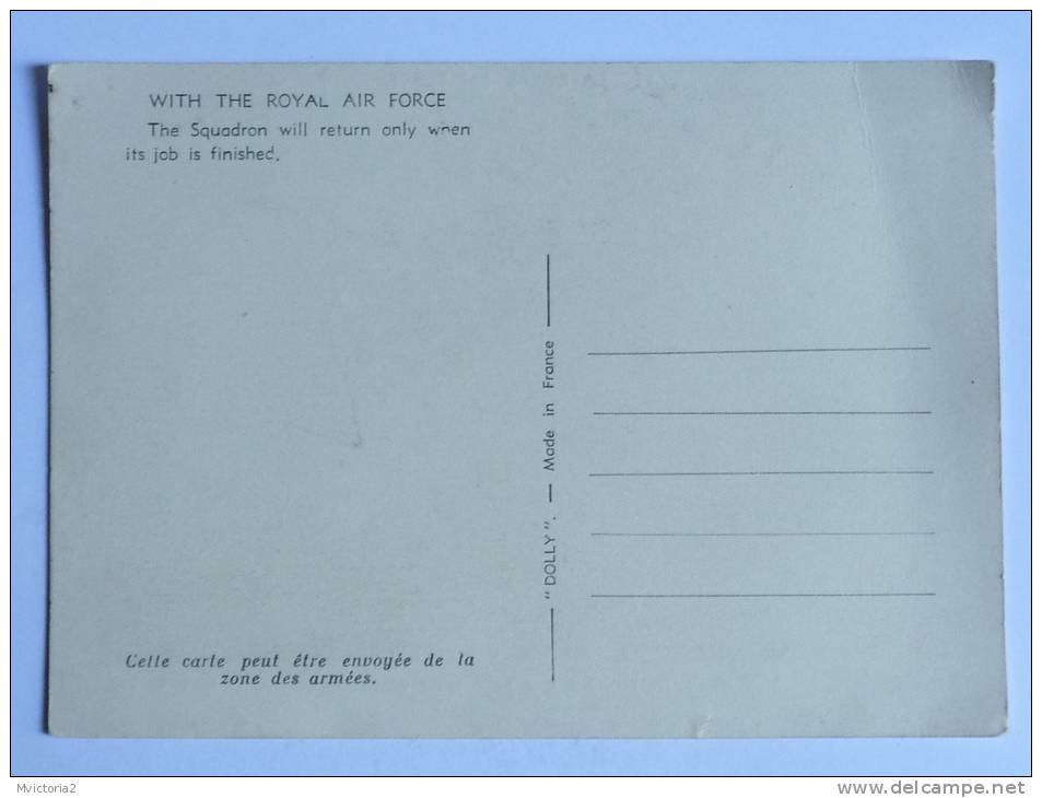 Avec La ROYAL AIR FORCE - L'Escadrille Ne Rentrera Que Sa Mission Accomplie - Guerre 1939-45