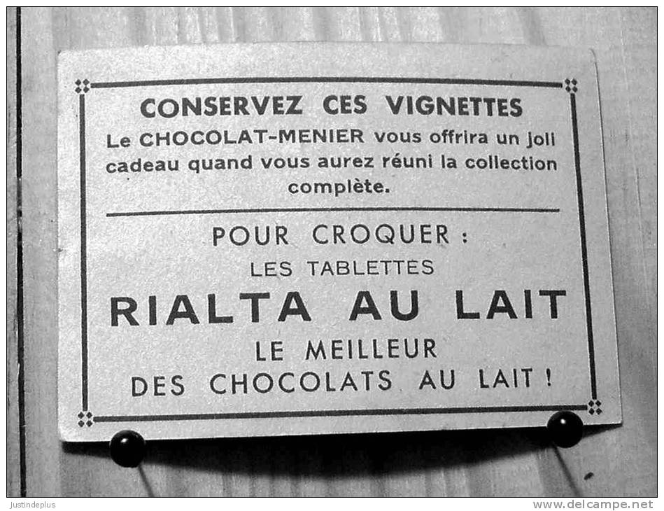 COLLECTION DU CHOCOLAT MENIER N°  199 MILAN LE CHATEAU SFORZESCO SCAN R/V - Menier