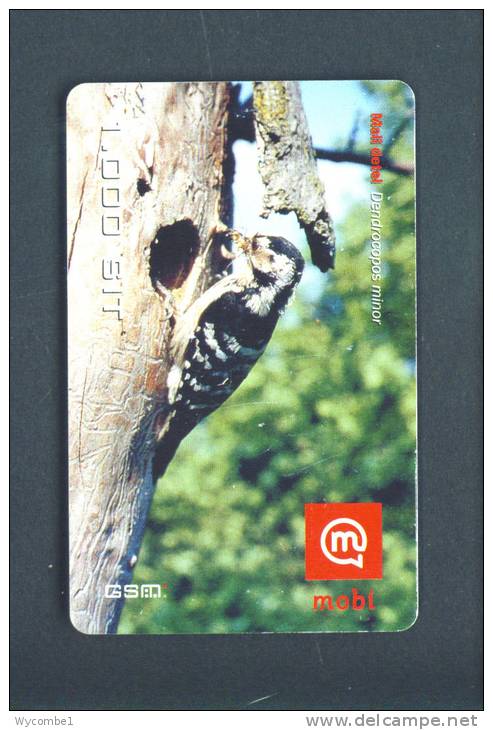 SLOVENIA  -  Remote Mobitel Bird Phonecard As Scan - Slowenien