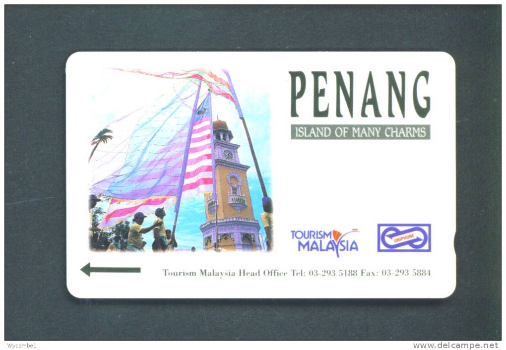 MALAYSIA  -  Magnetic Phonecard As Scan - Malaysia