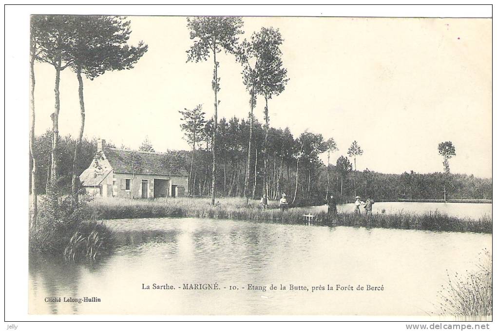 MARIGNE  -   Etang De La Butte, Près La Forêt De Bercé - Autres & Non Classés