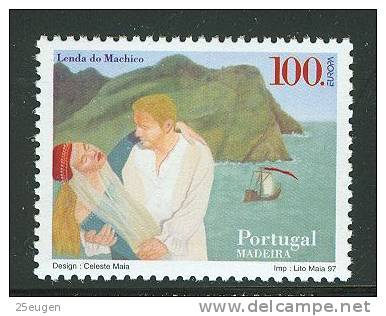 MADEIRA  1997 EUROPA CEPT   MNH - 1997